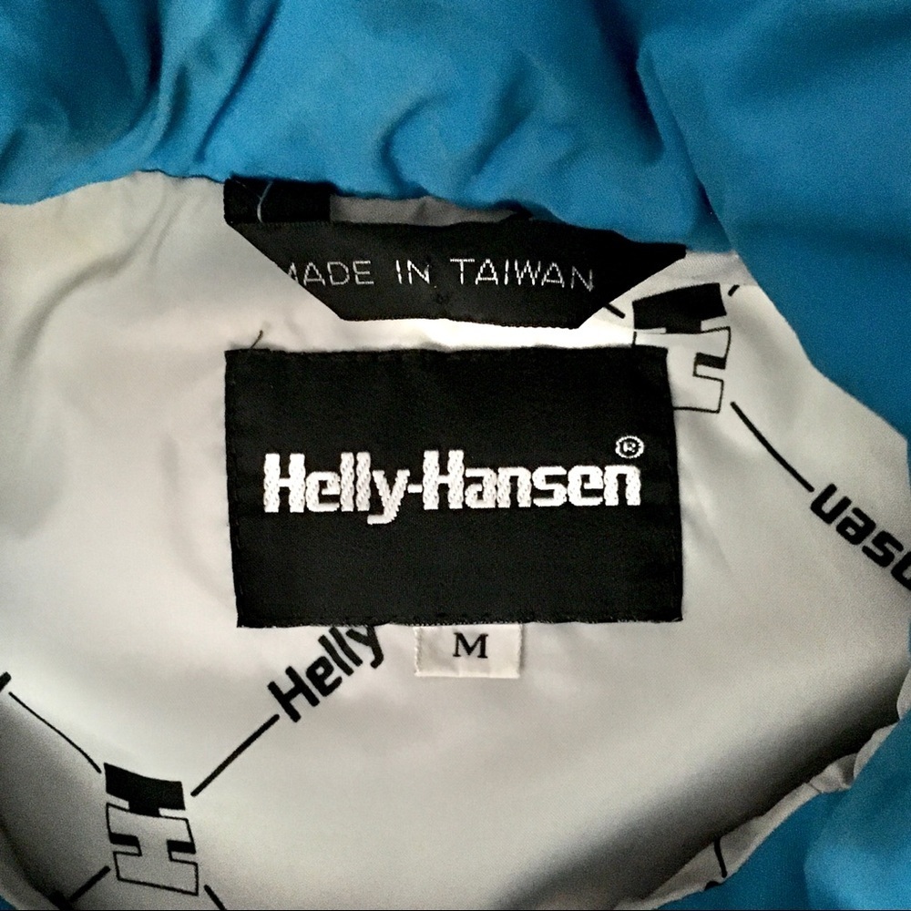 Helly Hansen Helly-Tech Teal Blue Jacket M - image 3